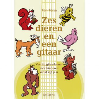 Zes dieren en een gitaar